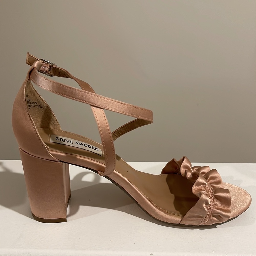 2/$25 Steve Madden Blocked Heel Strap Sandals